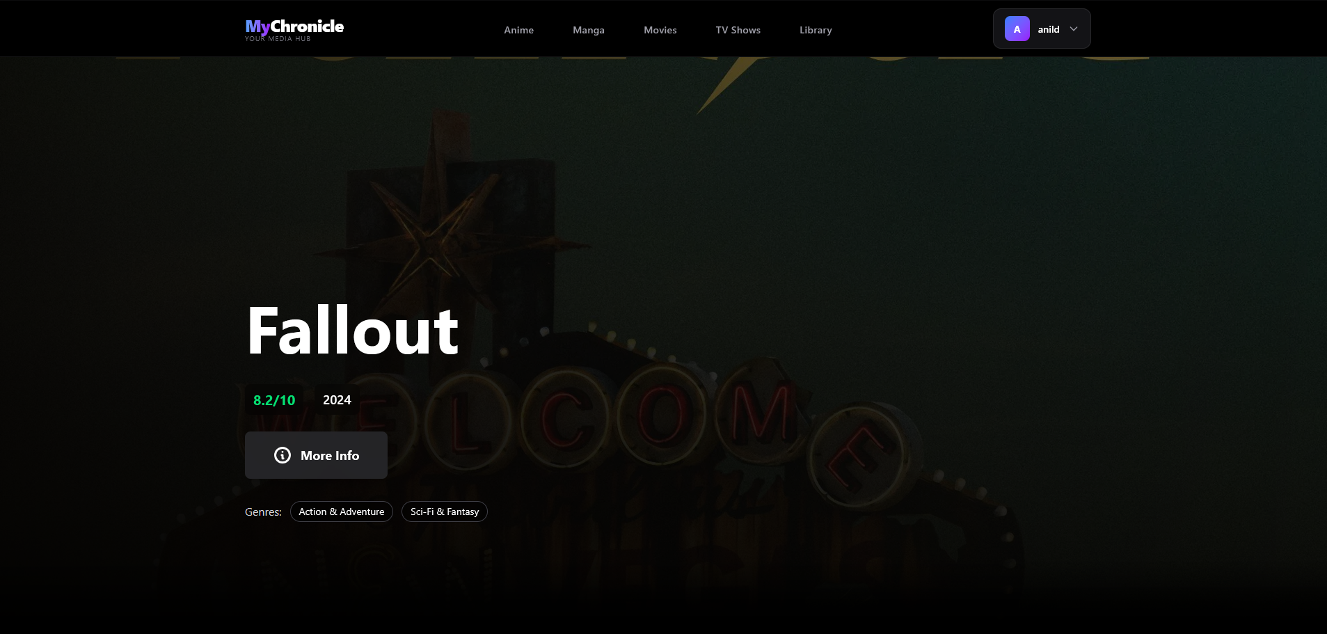 MyChronicle Interface